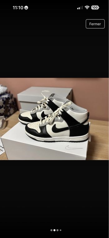 Chaussures dunk high Nike 