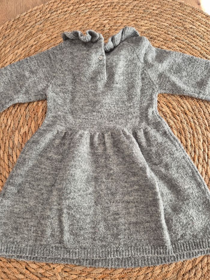 Magnifique robe chaude  "petit renne de Noël" 18 mois Kiabi - photo numéro 5