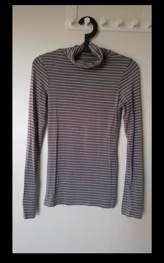 T shirt col roulé kiabi