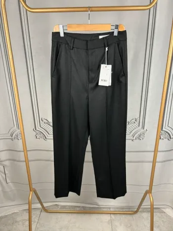 Pantalon taille haute Reiko Noir W26 neuf