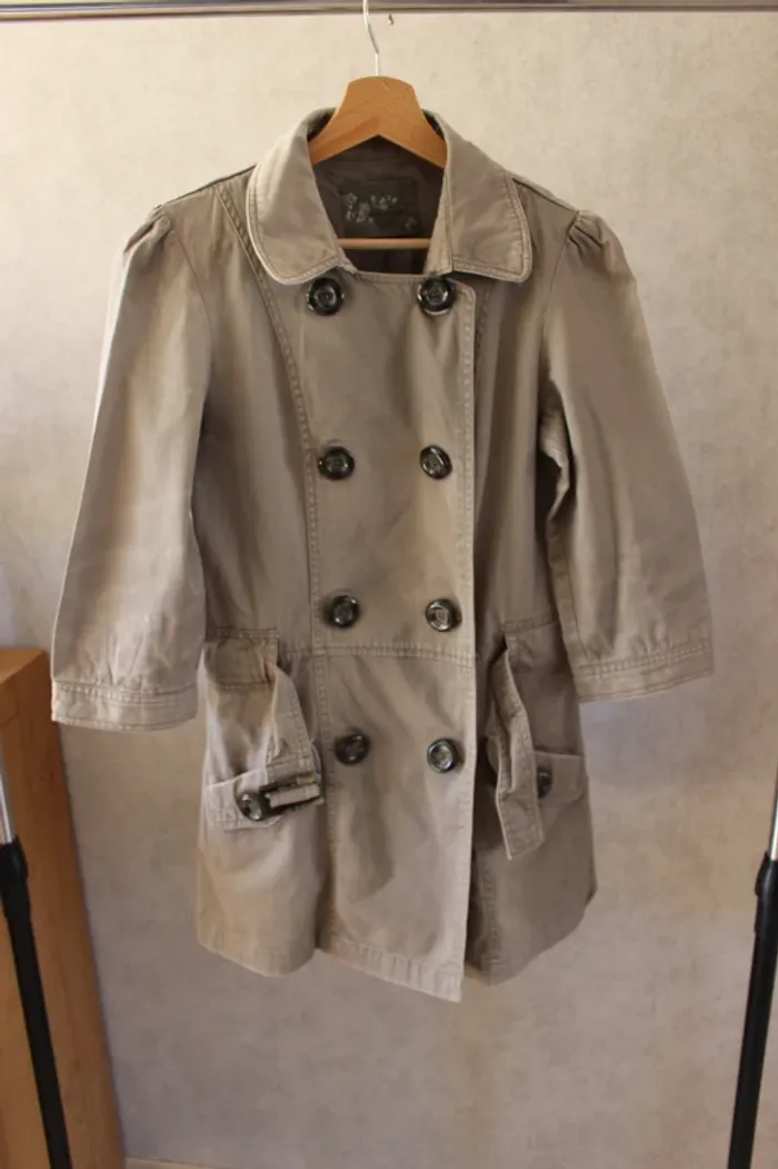 🧥 Veste kaki, 3/4, mim📌 - photo numéro 2