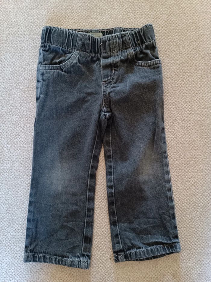 Jeans regular noir 24 mois 2 ans
