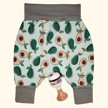 Guacamole - Pantalon évolutif 100% Jersey -  0-3  mois