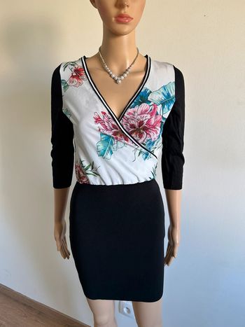 Robe noire et blanche Morgan taille XS TBE