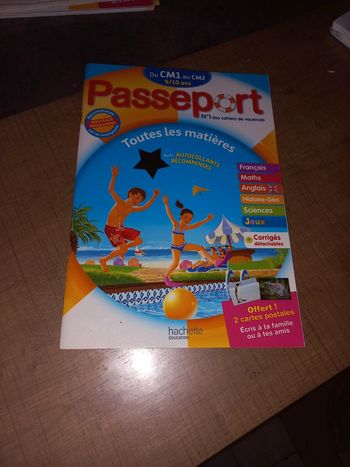 Passeport du cm1 au cm2