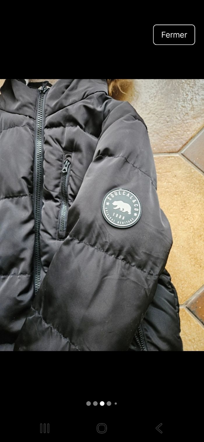 Blouson d hiver bien chaud homme taille S - photo numéro 3