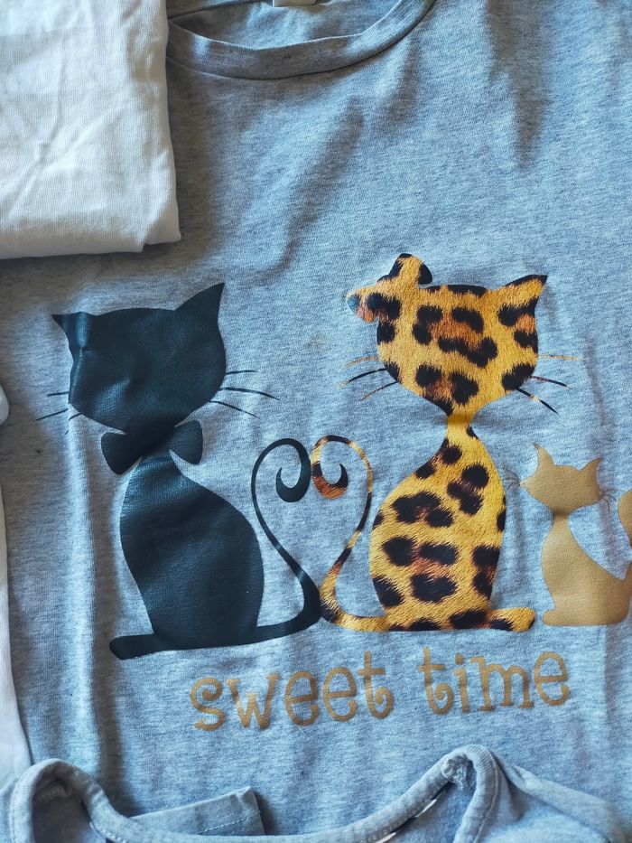 Lot tee shirt fille manches longues 12 ans - photo numéro 6