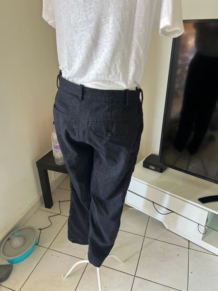 Pantalon droit zadig et voltaire taille 38 - photo numéro 4