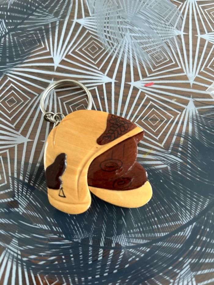 Porte clé casque de pompier - photo numéro 3
