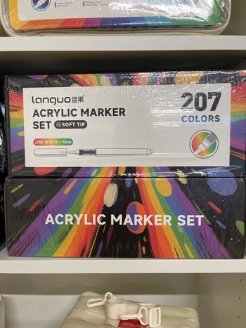 Languo 207 feutres acrylique 