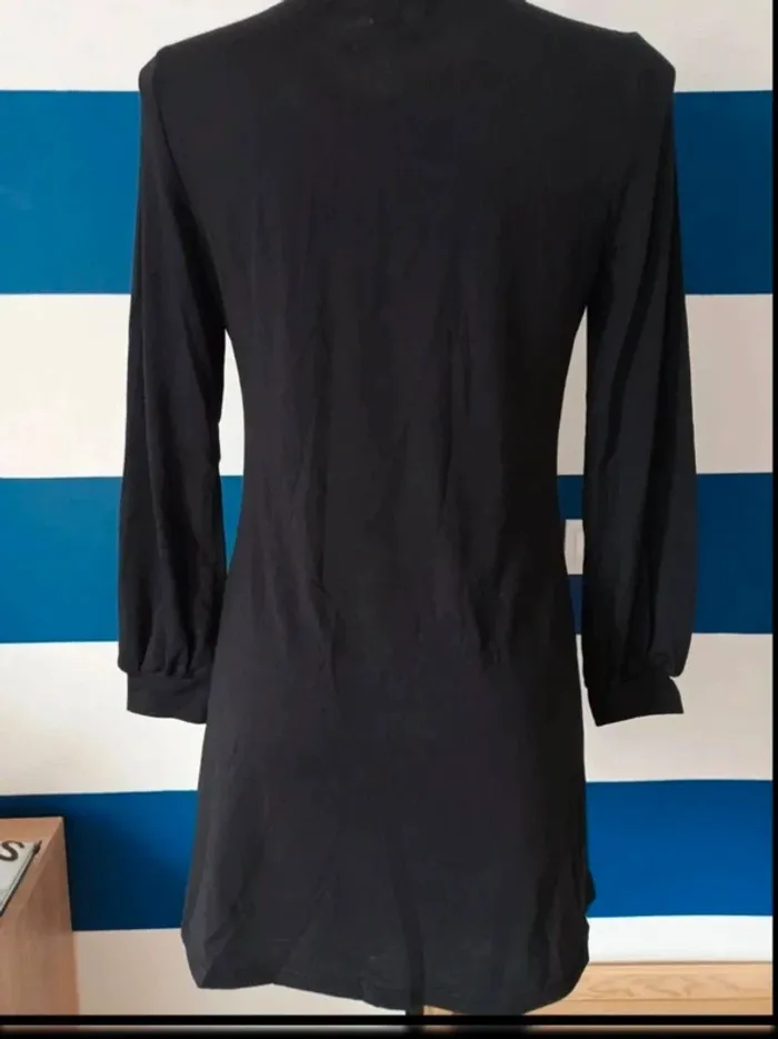 Robe noir manches longues neuve Shein femme taille S (36) - photo numéro 3