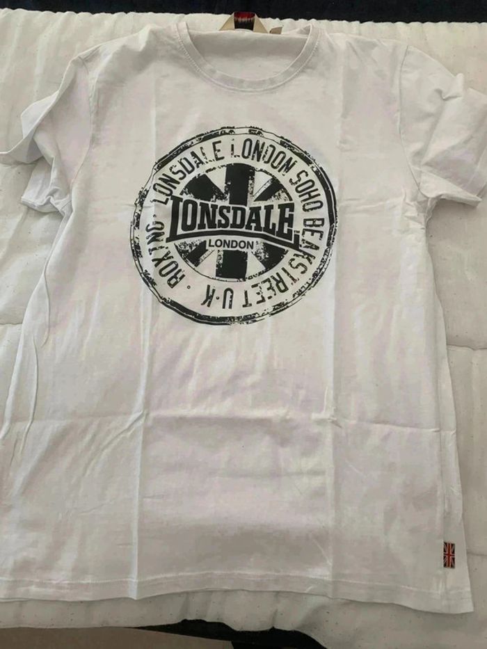 T-shirt lonsdale blanc