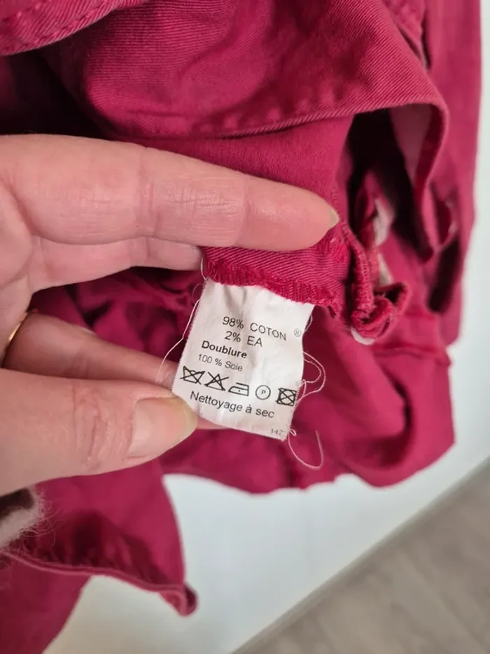 veste jean rose Lola taille s - photo numéro 3