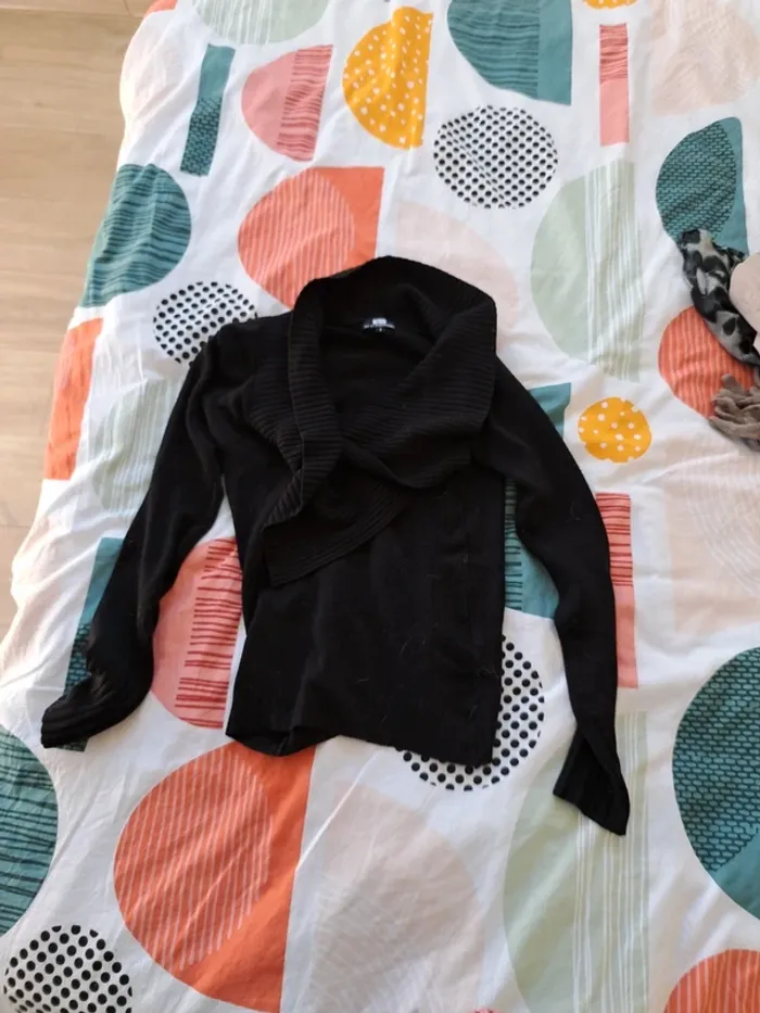 Pull col ouvert