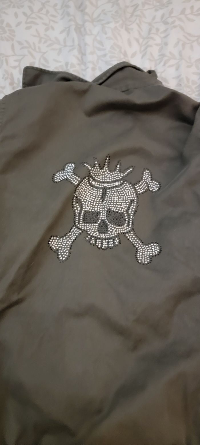 Veste militaire tête de mort - photo numéro 3