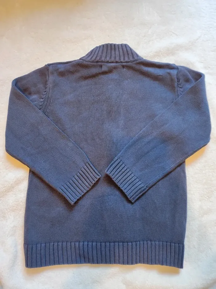 Gilet 4 ans bleu marine - photo numéro 2