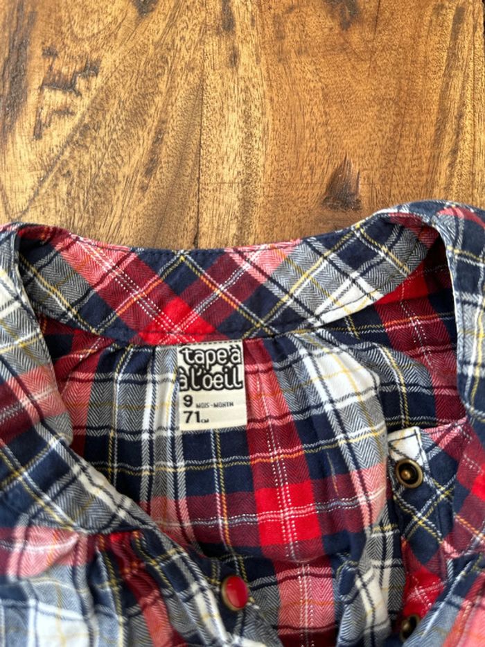 Chemise à carreaux tape à l’œil - photo numéro 3