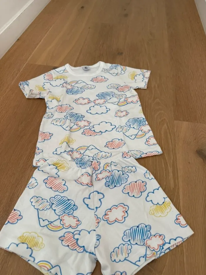 Pyjama short petit bateau 6 ans