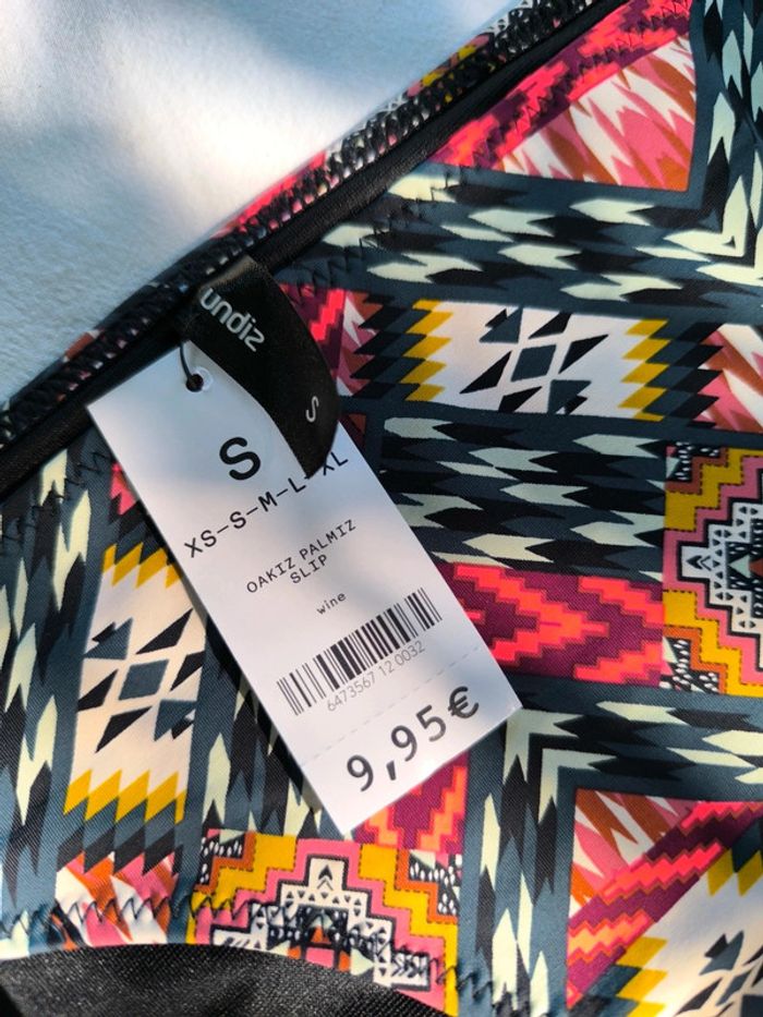 Bas de maillot de bain colorée / taille S / marque Undiz - photo numéro 3