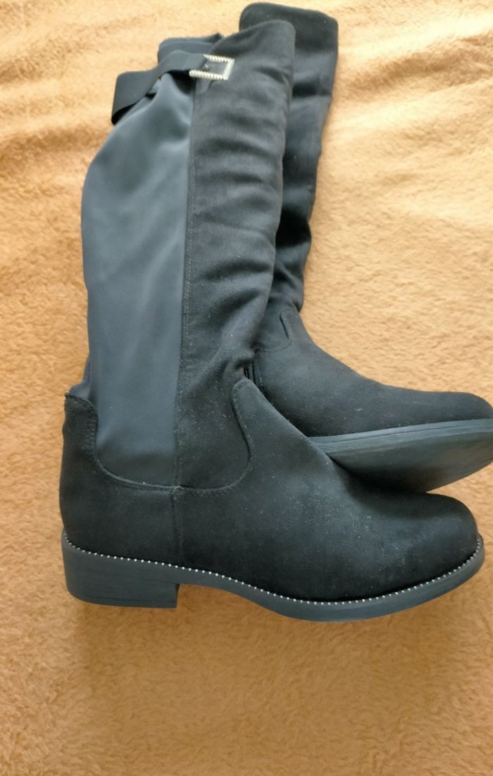 Bottes hautes  jm diamant - photo numéro 4