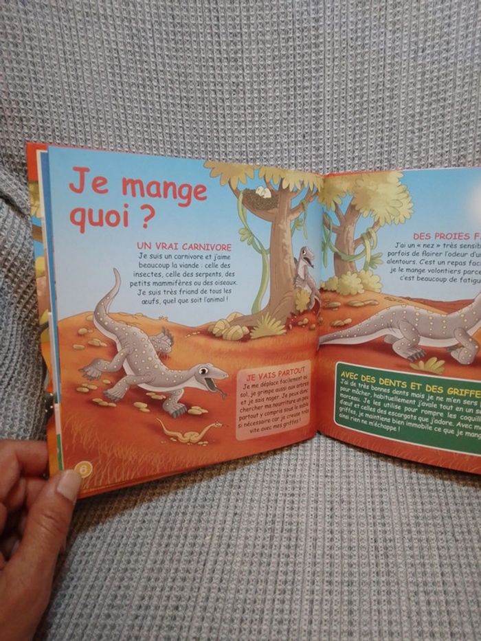 Le Varan géant - série "Animaux de la Savane" N.21 / Ed. Altaya - photo numéro 6