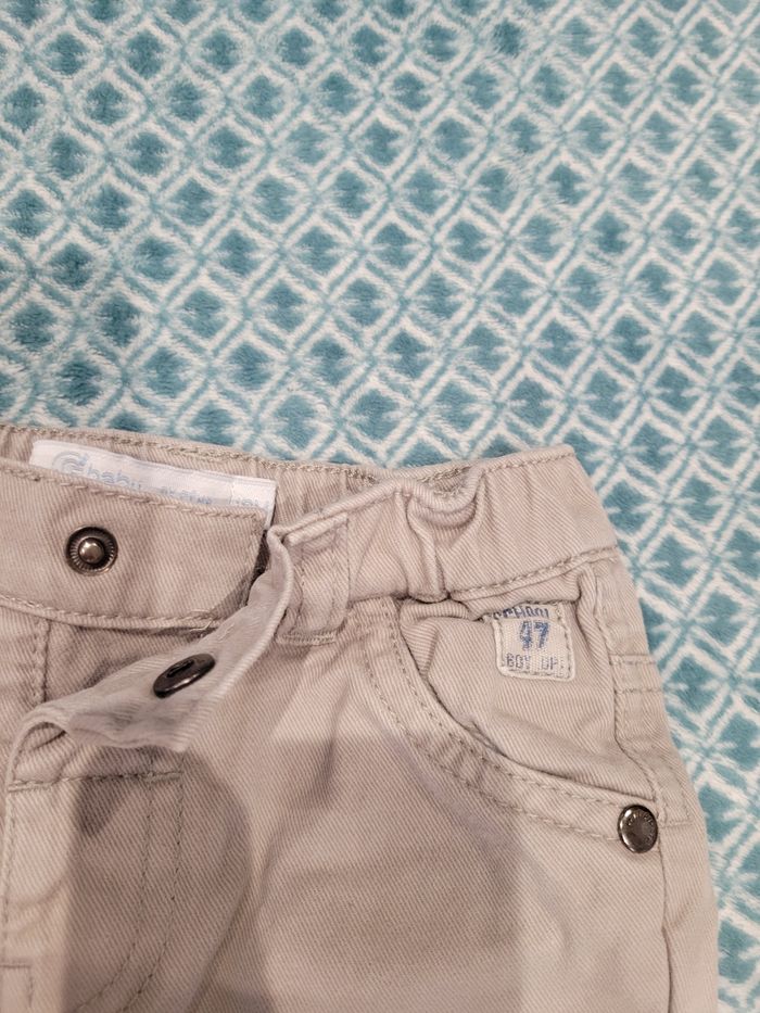 Ensemble T-shirt manches longues + jean 18mois - photo numéro 5