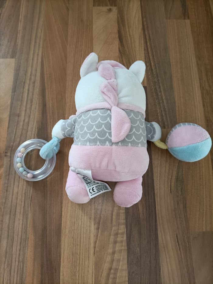 Doudou licorne avec hochets intégrés - photo numéro 5