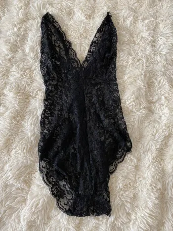 Body dentelle noir