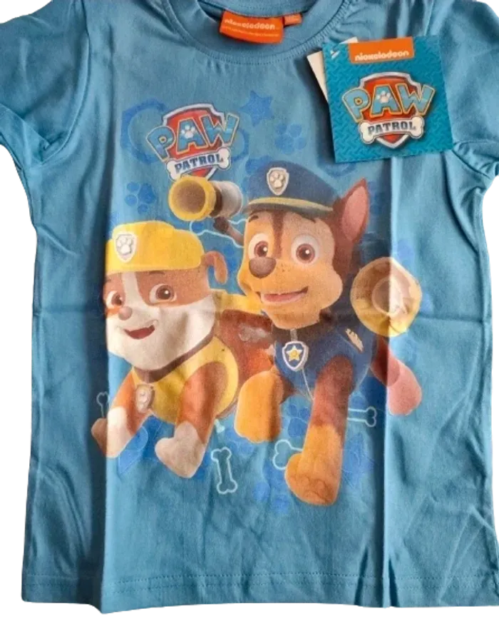 Tee shirt Garçon paw patrol - photo numéro 2