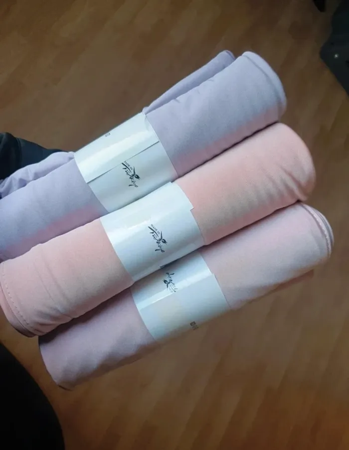 Lot Voile hijab jersey premium satiné - photo numéro 3