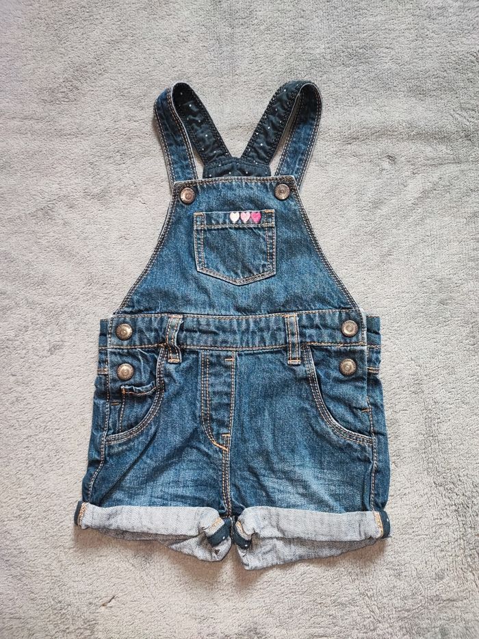 Salopette short 24 mois