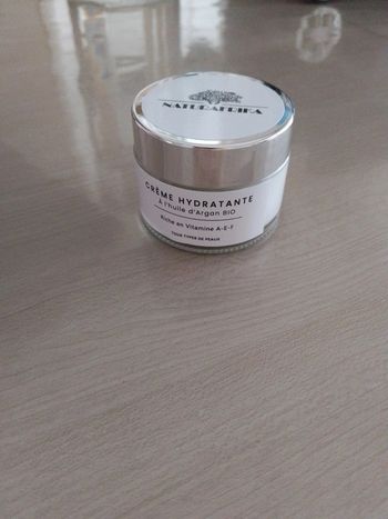 Crème hydratante a l'huile d'argan