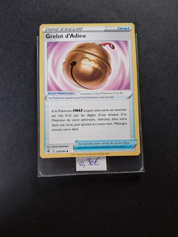 Carte Pokémon Grelot d'Adieu 234/264