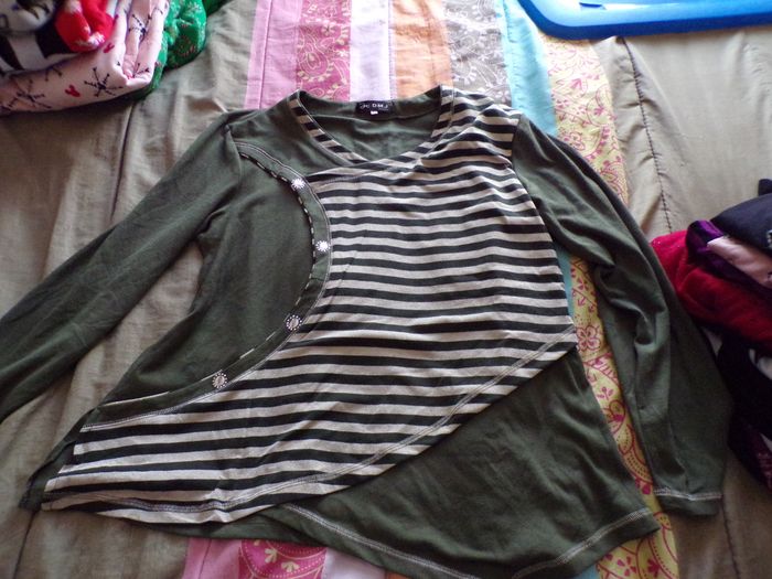 Tee-shirt kaki taille S/M