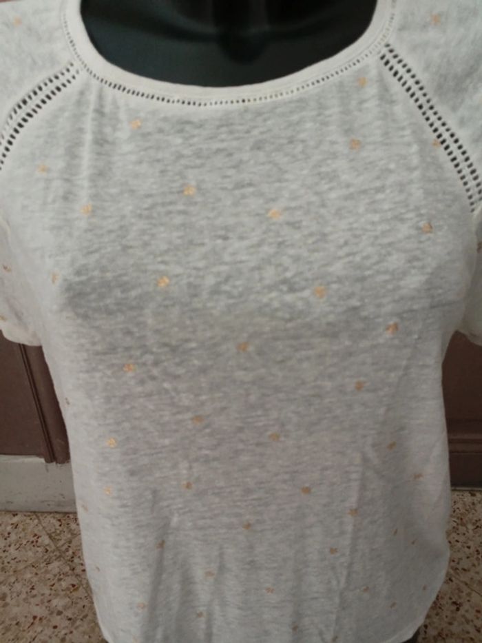 Tee shirt manche courte Camaïeu Taille 36🌹 - photo numéro 3