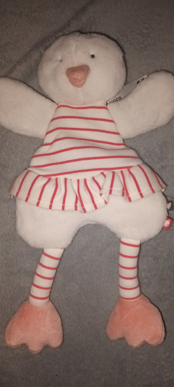 Doudou Oiseau plat tape à l'œil - photo numéro 5