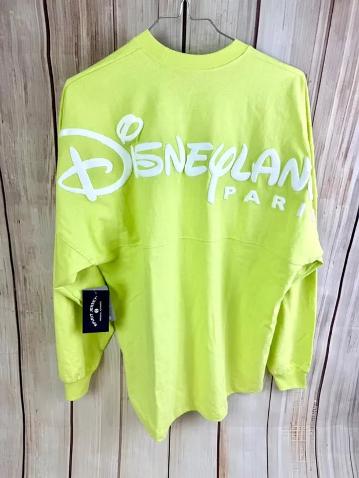 Spirit Jersey Disneyland Paris - t-shirt à manches longues jaune/ vert - photo numéro 3