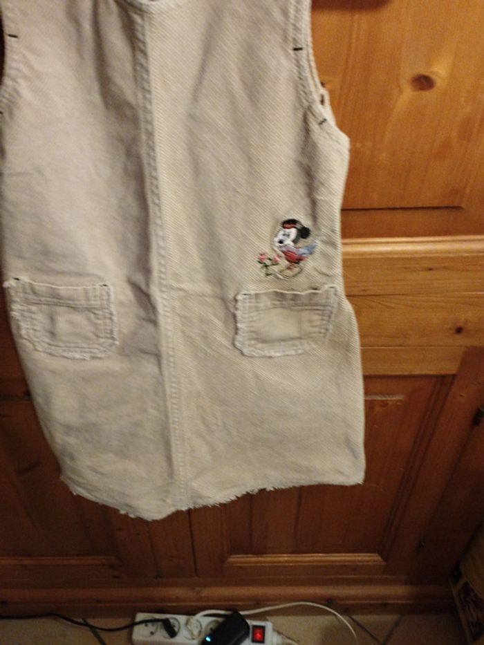 Robe salopette Minnie 8 ans - photo numéro 3