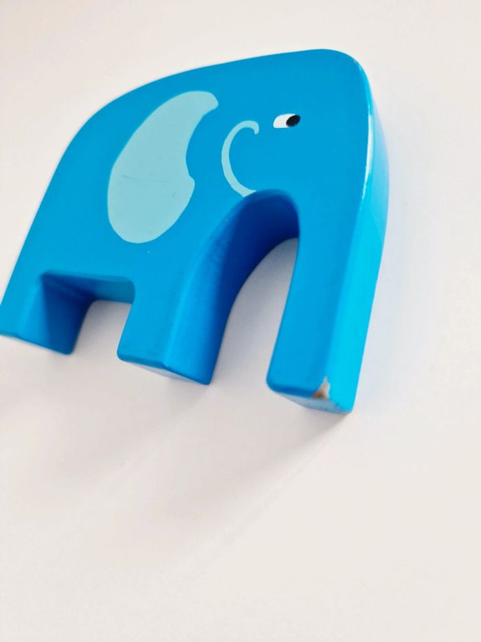 Lot 5 figurines d'animaux en bois - photo numéro 6