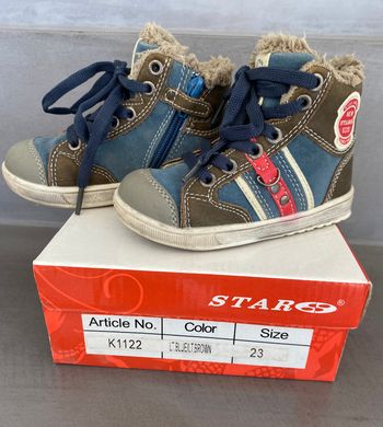 Chaussures montantes molletonnées enfant 23