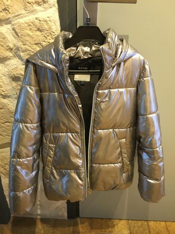 Doudoune argentée ✨