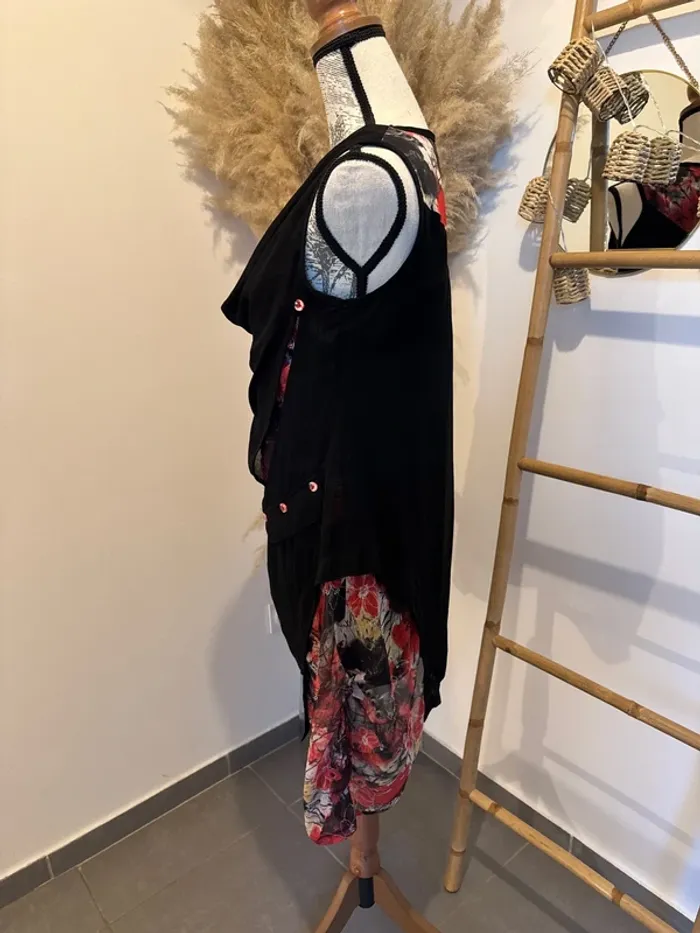 Robe tunique légère en voile - photo numéro 5