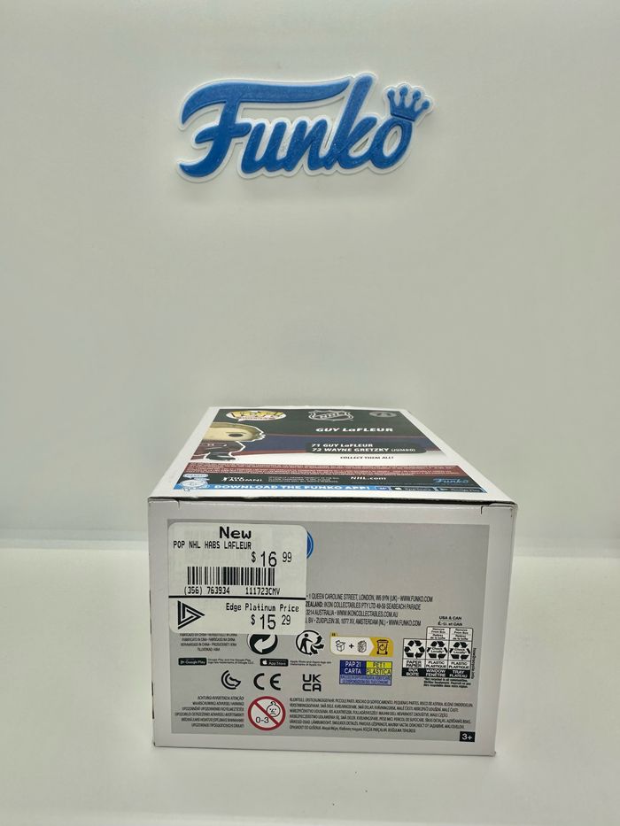 Funko Pop NHL Guy LaFleur 71 Chase 🇨🇦 - photo numéro 7