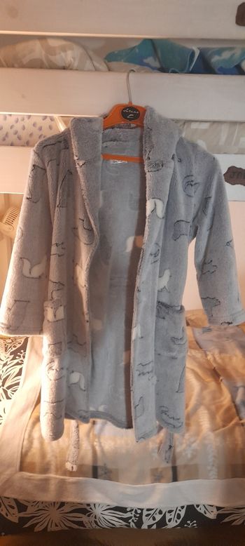 Peignoir polaire fille 8ans