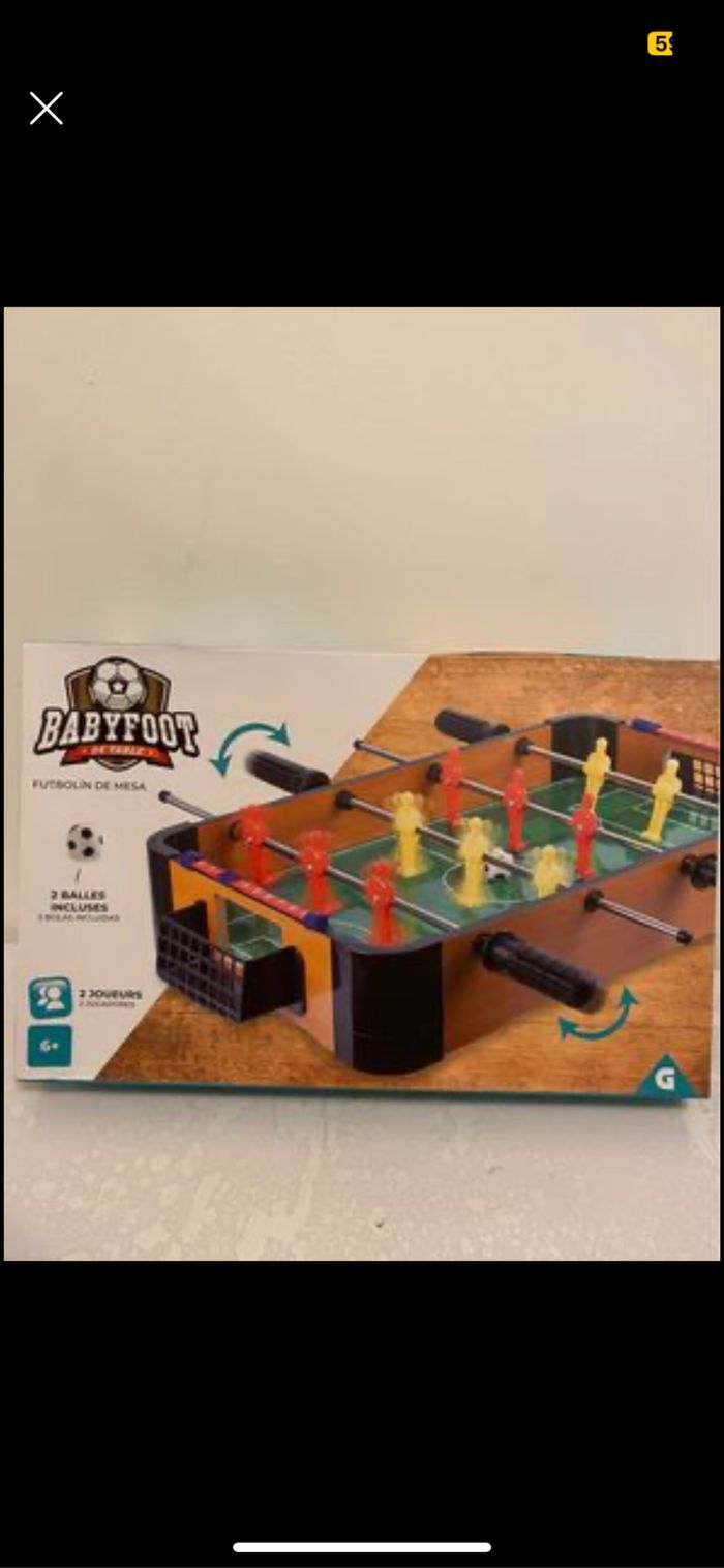 Babyfoot neuf - photo numéro 2
