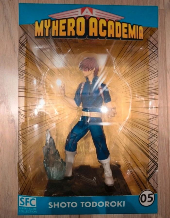 My Hero Academia Lot mangas 37 Mha + grande figurine Shoto Todoroki - photo numéro 3