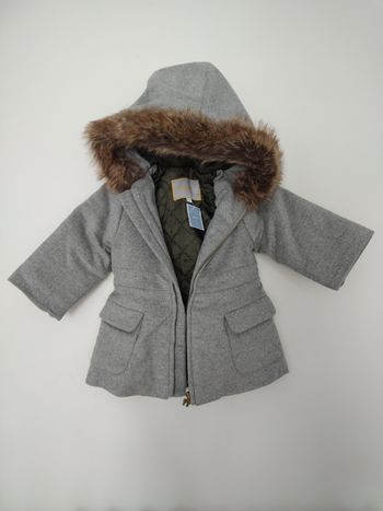 Manteau neuf bébé fille Jacadi 12 mois