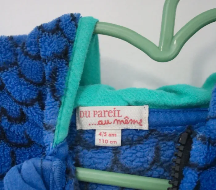 Combinaison pyjama garçon DPAM 4 ans - photo numéro 4