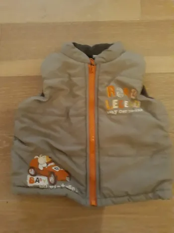 Doudoune Sans Manches Garçon 6 Mois