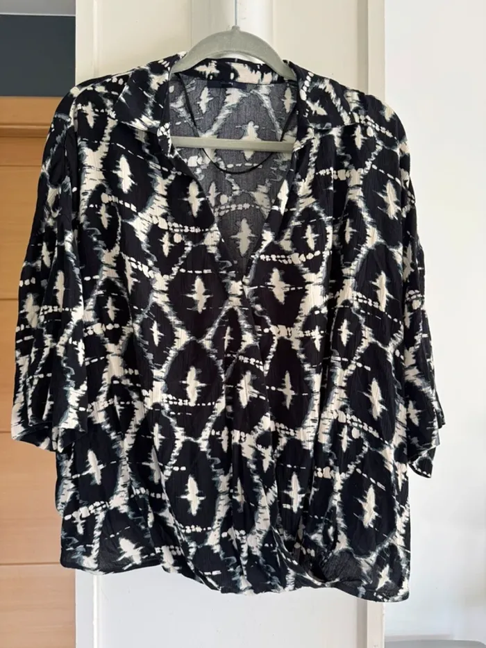 Blouse chemisier Tie&die Kiabi XL